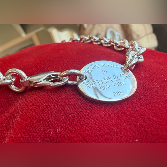 Pre Loved Tiffany & Co. Return to Tiffany Choker Necklace 925 Sterling Silver - Picture 3 of 14